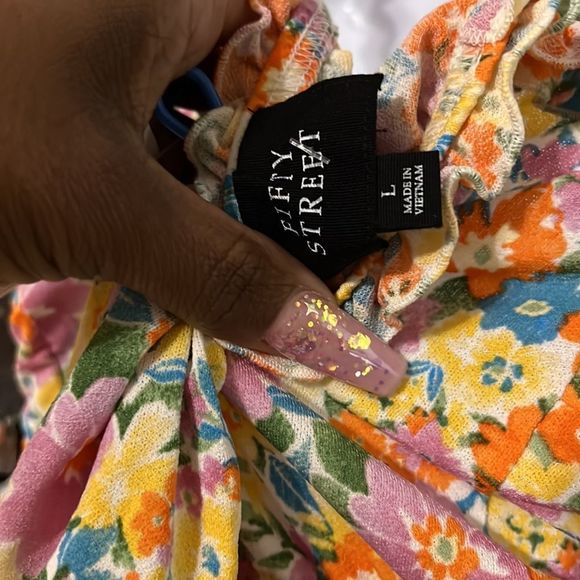 MULTI Colored Blouse - Picture 3 of 3